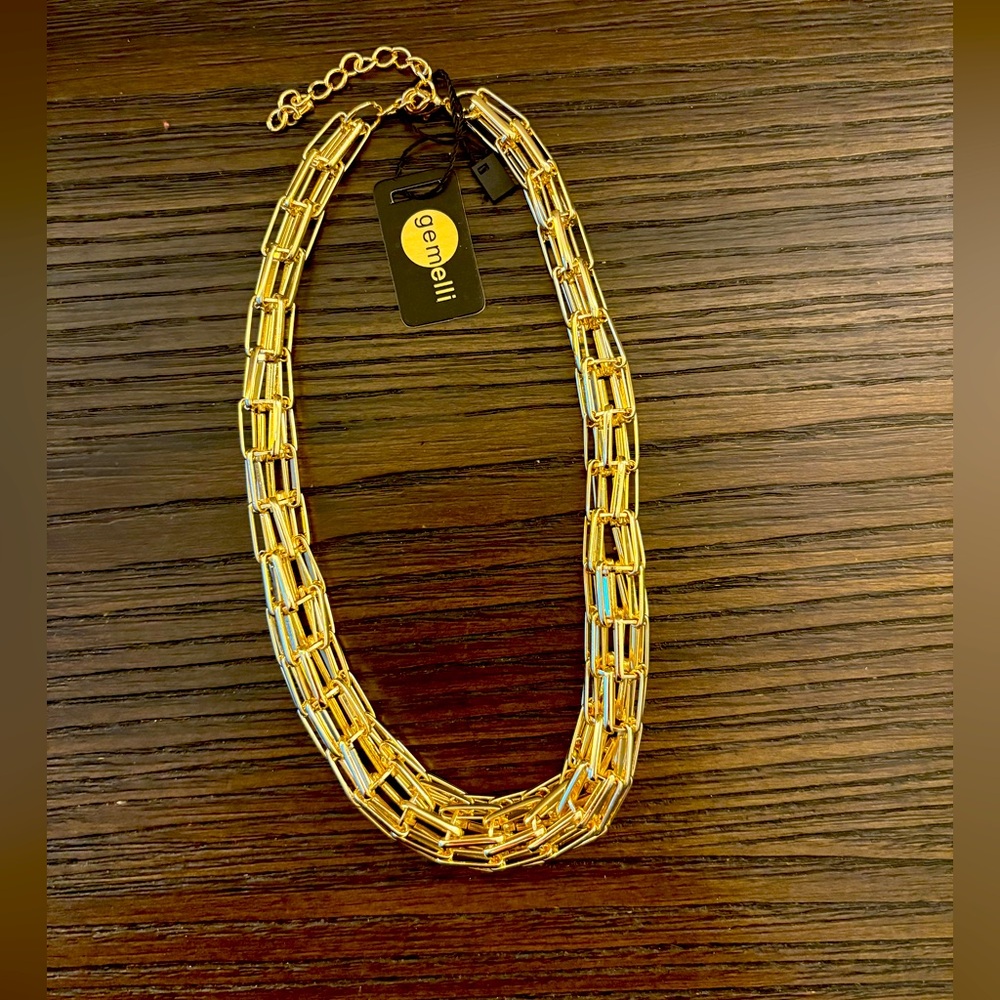 NEW Gemelli Gold Chain Necklace